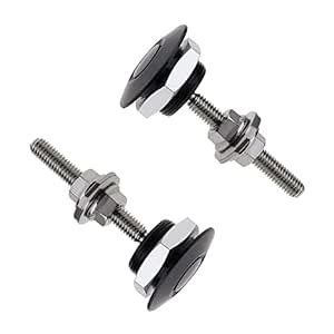 ANJOSHI Pack of 2 Quick Release Latch Universal Push Button Low Profile ...