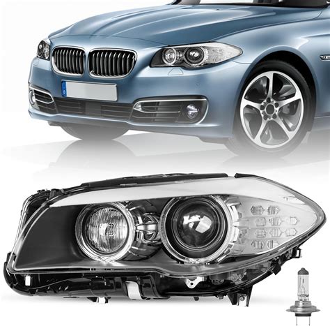 Amazon.com: SOCKIR HID/Xenon Headlight Assembly Compatible with 2011-2013 BMW 5 Series 528i 535i ...