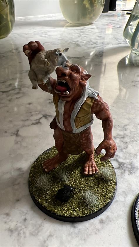 Hill Trolls painted by Ashley Perez : r/wargaming