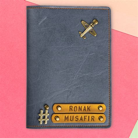The Junket-Personalised Customised Passport Cover Wallet Holder