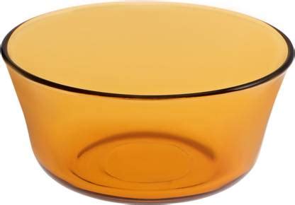 Duralex Glass Cereal Bowl Lys Amber Table Bowl 10.5 CM 6 Pcs - 250 ML ...
