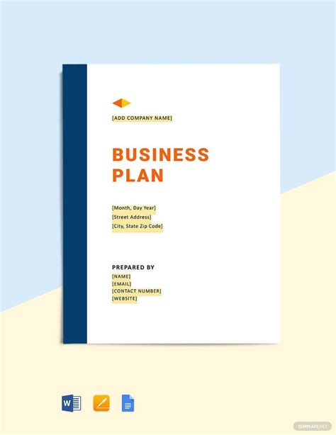 Construction Business Plan Template 的图像结果