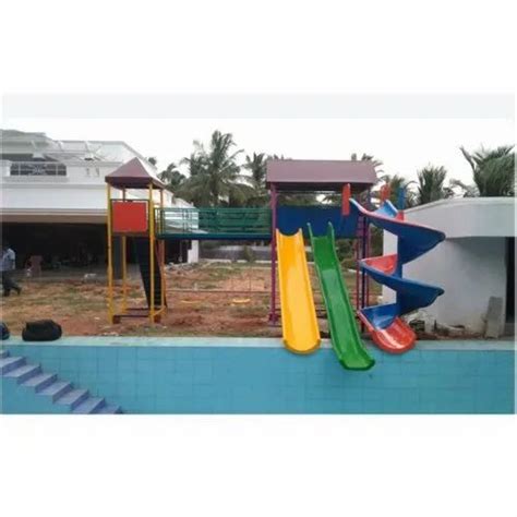 Playground Slide - 3-12 Years Wave Slide Manufacturer from Chennai