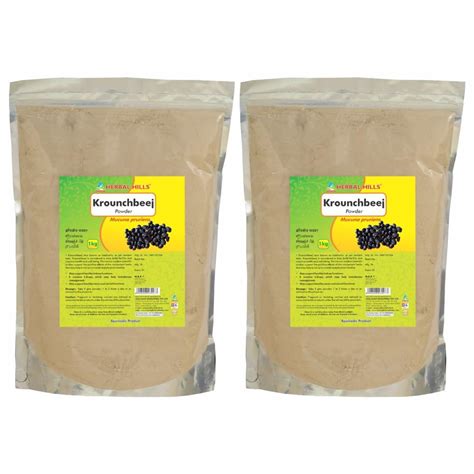 Buy Herbal Hills konch beej powder (1 Kg Pack of 2) Online at Low ...