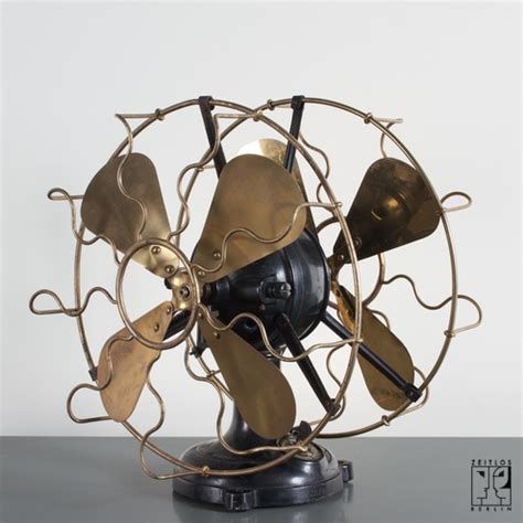 Rare double Marelli ventilator from the Twenties - ZEITLOS – BERLIN