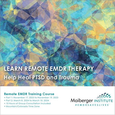 Complete Remote EMDR Training Course - Part 1: November 17, 2023 to November 19, 2023 - Part 2 ...
