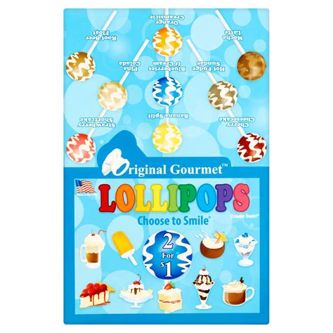 Buy Original Gourmet Cream Swirl Lollipops, 1.1 oz, 48 count Online in ...