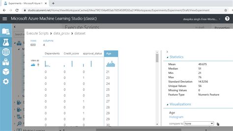 Azure Ml Designer Execute Python Script 的图像结果