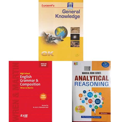 General Knowledge+Wren & Martin High School English Grammar and ...