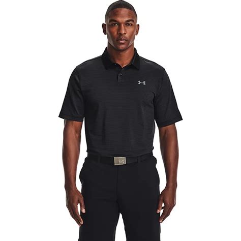 Men's Under Armour Striped Classic-Fit Performance Golf Polo