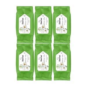 Glam Fam Mini Pocket Friendly Refreshing Facial Wipes (Pack of 6, White ...