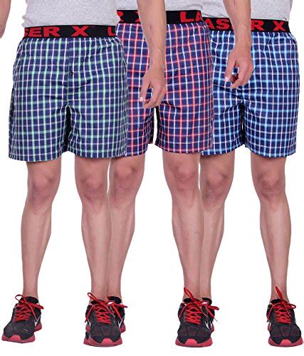 Laser X Boxer for Men - Pack of 3 : Amazon.in: Fashion