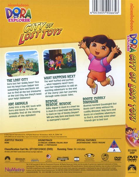 Dora The Explorer City Of Lost Toys