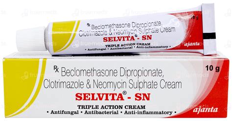 Selvita Sn Cream 10gm - Uses, Side Effects, Dosage, Price | Truemeds