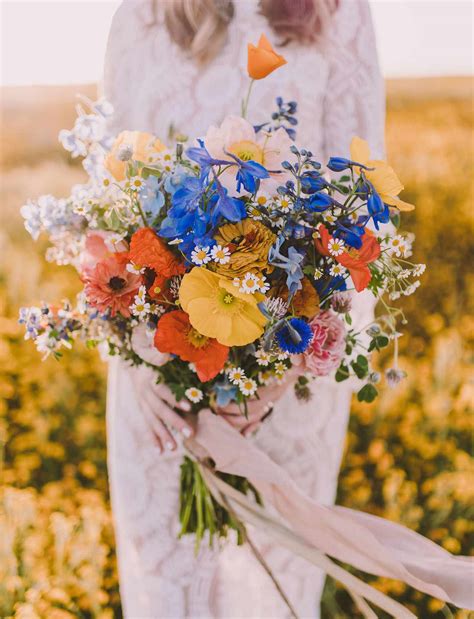 Summer wildflower wedding bouquets 60 photos - Astyledwedding.com
