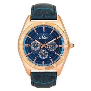 Aglance TX 106 Chronograph Blue Dial Mens Analog Wristwatch Collection ...
