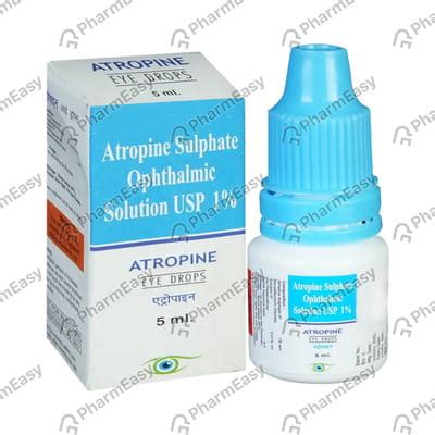 Atropine 1 % Eye Drop (5): Uses, Side Effects, Price & Dosage | PharmEasy