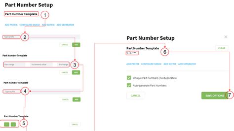 Image result for Adding Part Numbers in Opera