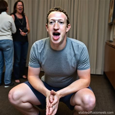 Mark Zuckerberg in Dishevelled Posture | Stable Diffusion Online