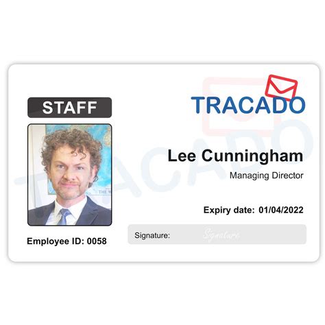 Buy Staff ID Card. Plastic ID Cards and Badges. Professional Identity ...