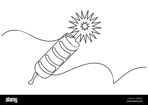 Image result for Line Art Exploding Firecracker