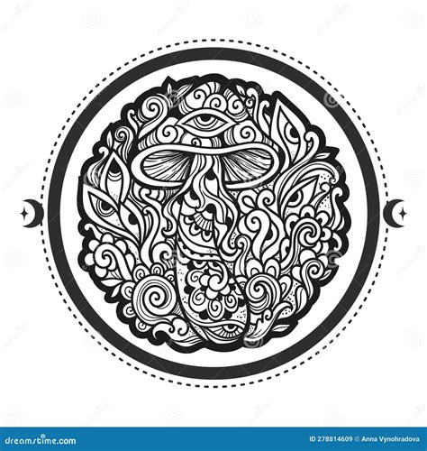 Psychedelic Mushroom Art