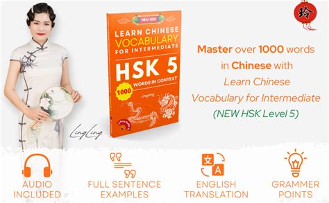 Learn Chinese Vocabulary for Intermediate: New HSK Level 5 Chinese ...