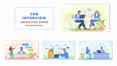 Job Interview Animation 的图像结果