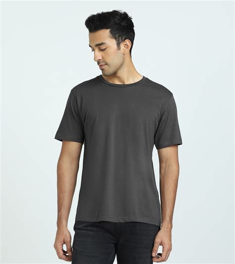 Iconique Supima Cotton T-shirts For Men Graphite Grey - XYXX Crew