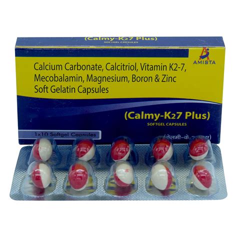Calmy-K27 Plus Softgel Capsule | Uses, Side Effects, Price | Apollo ...