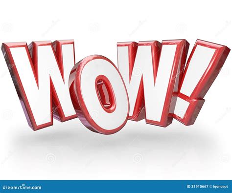 Amazing 3D Word Clipart And Illustrations