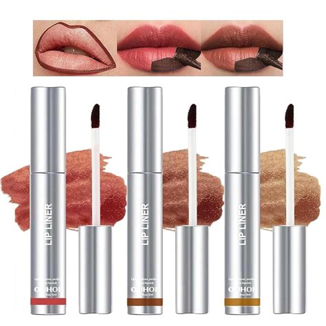 Petansy Removable Lip Liner Set 3 Colours Peel Lip Liner India | Ubuy