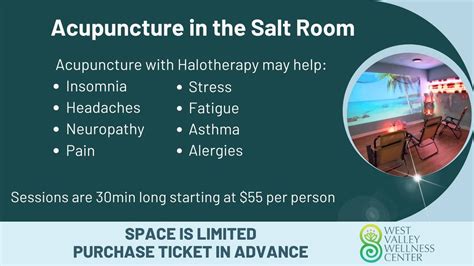 Community Acupuncture in the Salt Room, 10404 W. Coggins Dr. Suite 110 ...