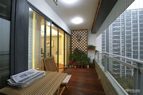 小小阳台大改造，窗外风景无限，窗内舒心宜人-爱空间装修效果图
