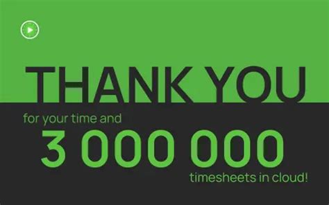 3 million cloud timesheets – Kimai