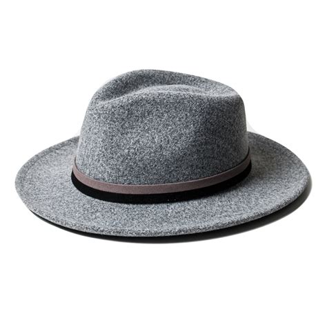 Buy Vintage Fedora Hat (Light Gray) Online in India | Chokore