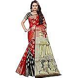 Indian Fashionista Women's Chanderi Cotton Saree with Blouse Piece ...