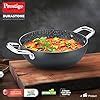 Prestige 3L Durastone hard anodised non-stick deep kadai (24cm)with ...