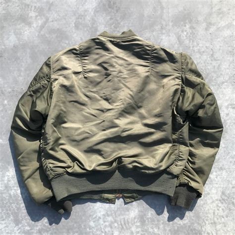 60's U.S.AIRFORCE L-2B フライトジャケット SATELLITE OUTWEAR社 7448H USAF リバーシブル ...