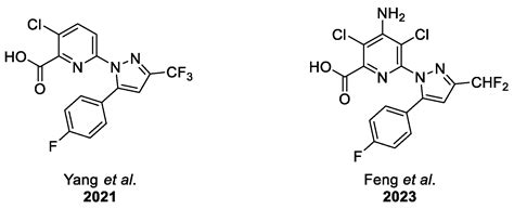 Study on Design, Synthesis and Herbicidal Activity of Novel 6-Indazolyl ...