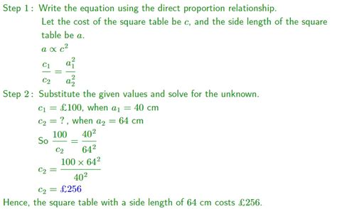 Image result for Direct Proportion Non Calculator