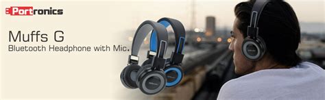 Portronics POR-011 Muffs G Wireless Bluetooth 4.2: Amazon.in: Electronics