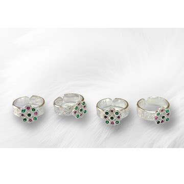 Buy quality 92.5 Sterling Silver Round Micro Tortoise Pis Toe Ring ...