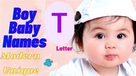 T Letter Boy baby names | Baby names Modern and Unique | Baby names ...