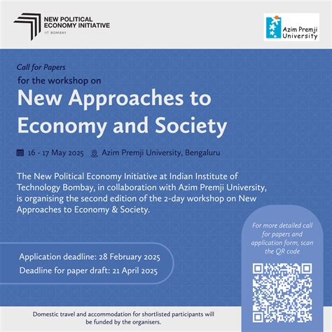 New Approaches to Economy and Society - Azim Premji University