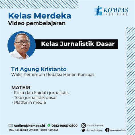 Jual Kelas Merdeka-Kompas Institute - Seri Belajar Jurnalistik - Jurn ...