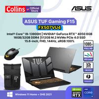 Review ASUS TUF Gaming F15 FX507VU4 i9-13900H RTX4050 512GB 15.6" FHD ...