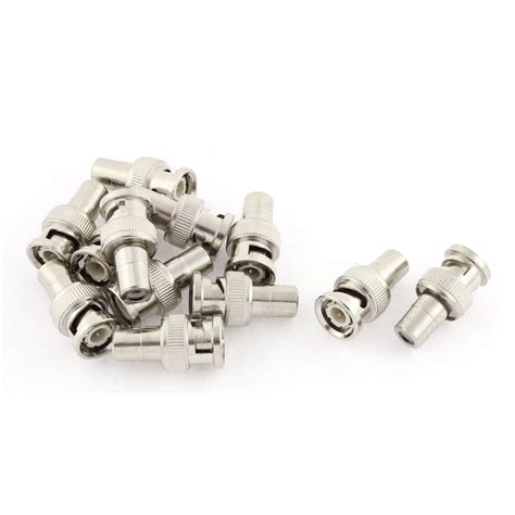 ELECTROPRIME 12pcs BNC Male to RCA Female M/F TV RF Coaxial Cable ...