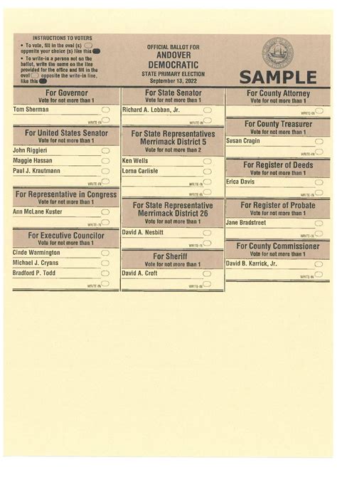 Sample Ballot Georgia at Christopher Doyle blog