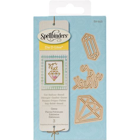 Spellbinders S2-253 Die D-Lites Gems Etched/Wafer Thin Dies : Amazon.in ...